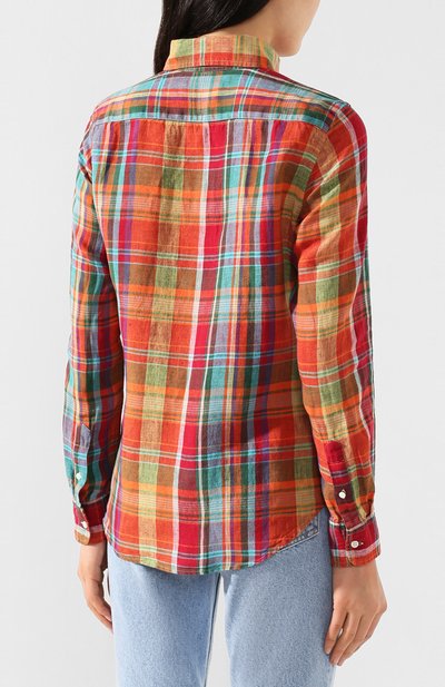 Льняная рубашка POLO RALPH LAUREN, арт. 211798167, фото 4