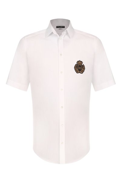 Хлопковая рубашка DOLCE & GABBANA, арт. G5NC5Z/FU5U8, фото 1