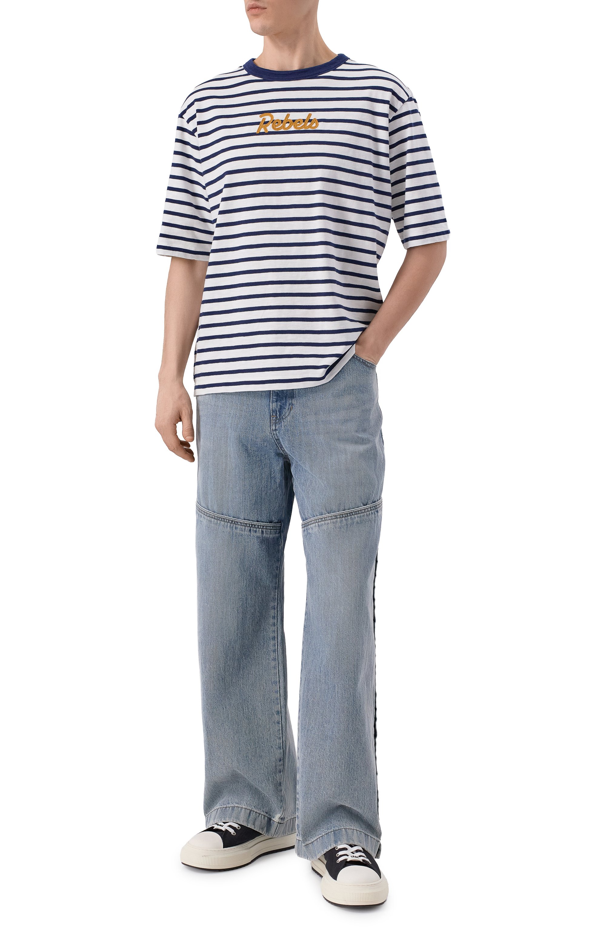 Хлопковая футболка DSQUARED2, арт. S74GD1533/D20107, фото 2