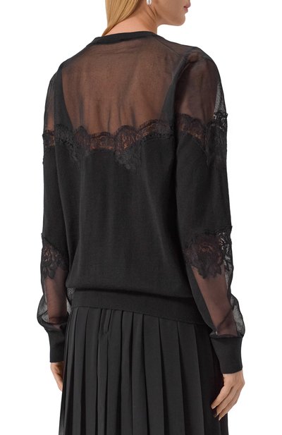 Кардиган из кашемира и шелка DOLCE & GABBANA, арт. FXF99T/JCMY0, фото 4