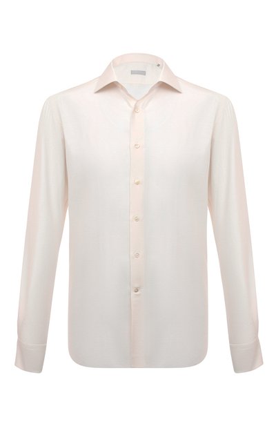 Мужская сорочка из хлопка и шелка STEFANO RICCI, арт. MC000540/R2150