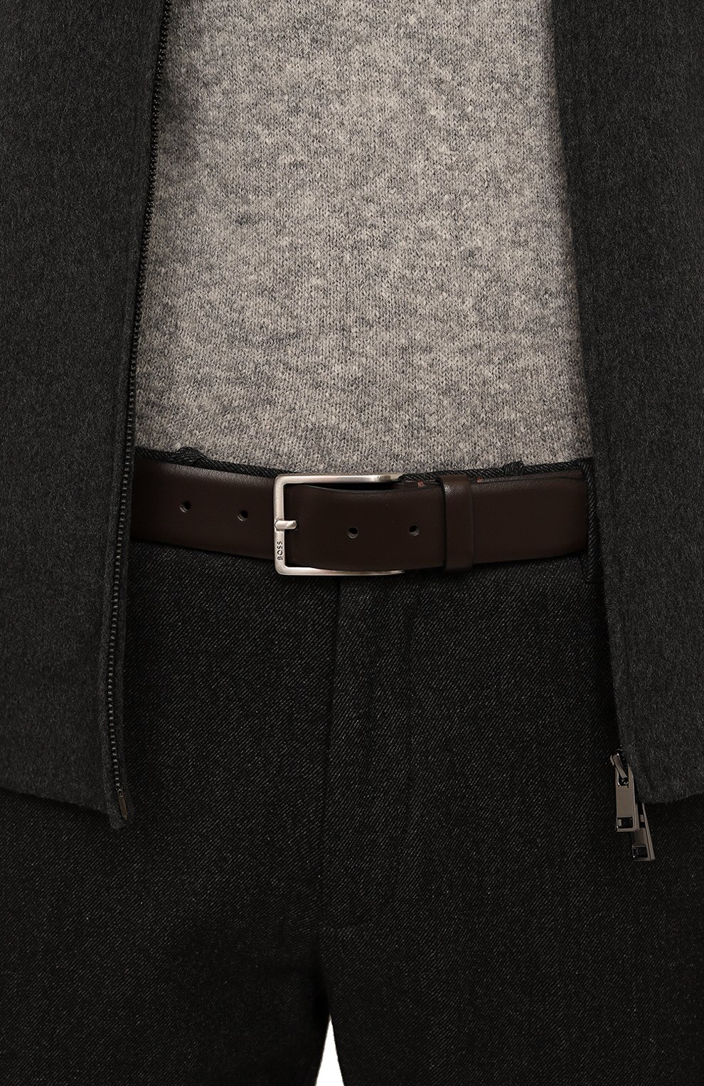 Кожаный ремень BOSS, арт. 50491834, фото 2