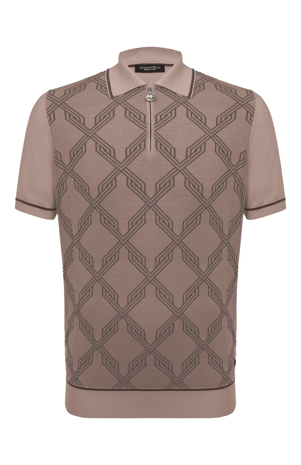 Поло из шелка и хлопка STEFANO RICCI, арт. K818046P31/F23174, фото 1