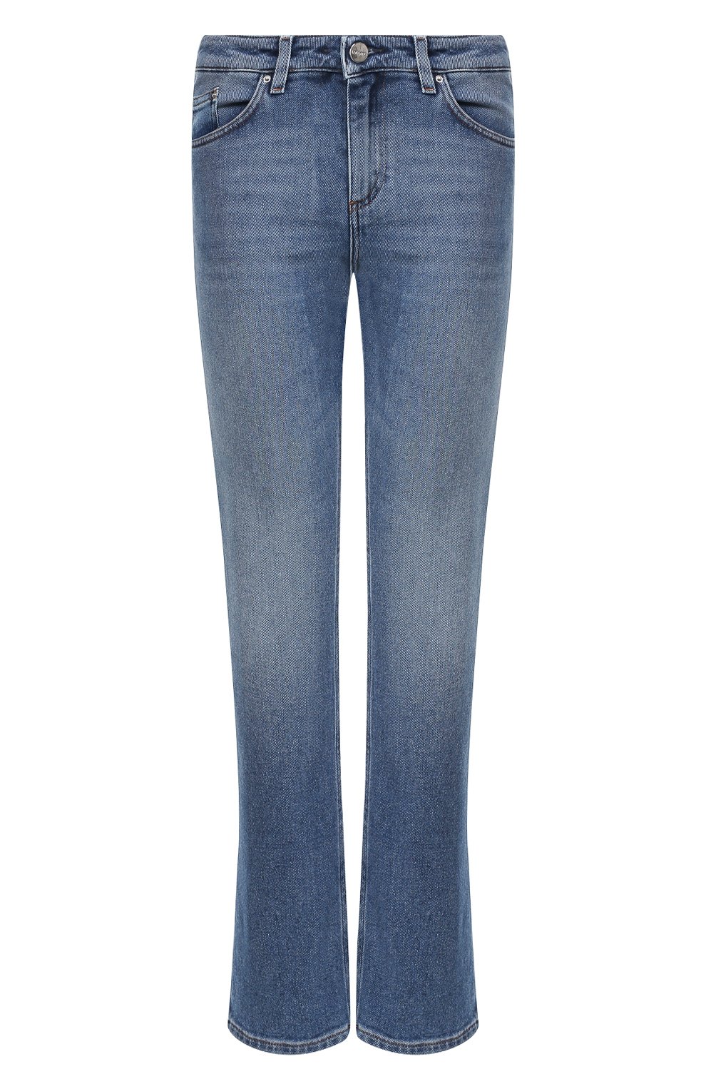 Джинсы TOTEME голубого цвета по цене 14500 руб., арт. STRAIGHT DENIM 32 193-233-741, фото 1 Джинсы TOTEME, арт. STRAIGHT DENIM 32 193-233-741, фото 1