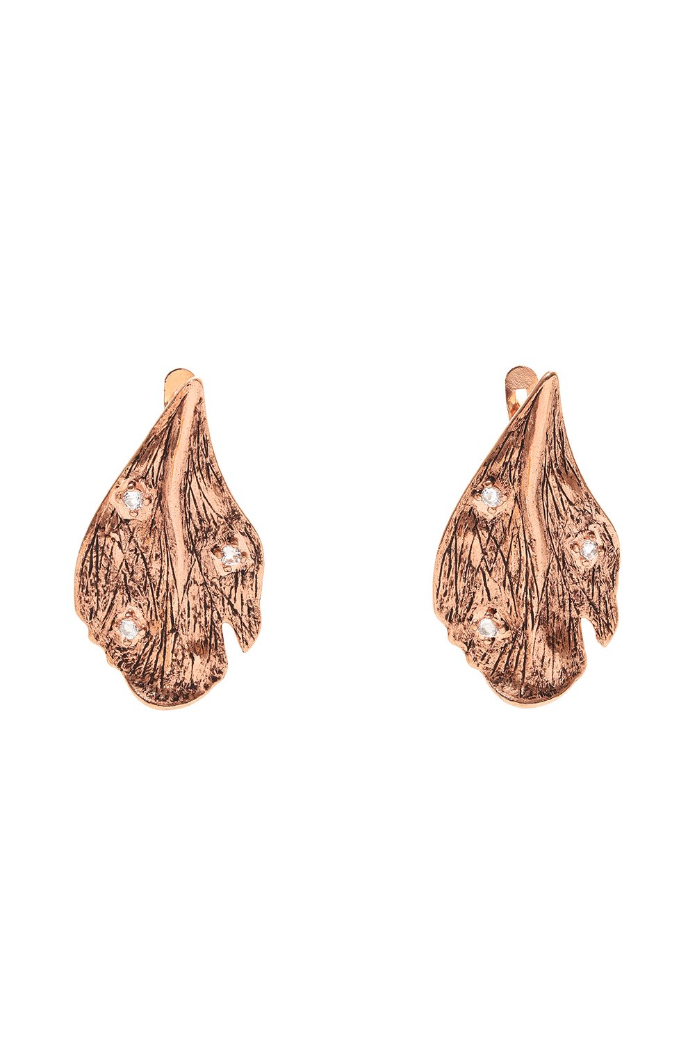 Серьги лепестки пиона MIDGARD PARIS, арт. 5778w, фото 1