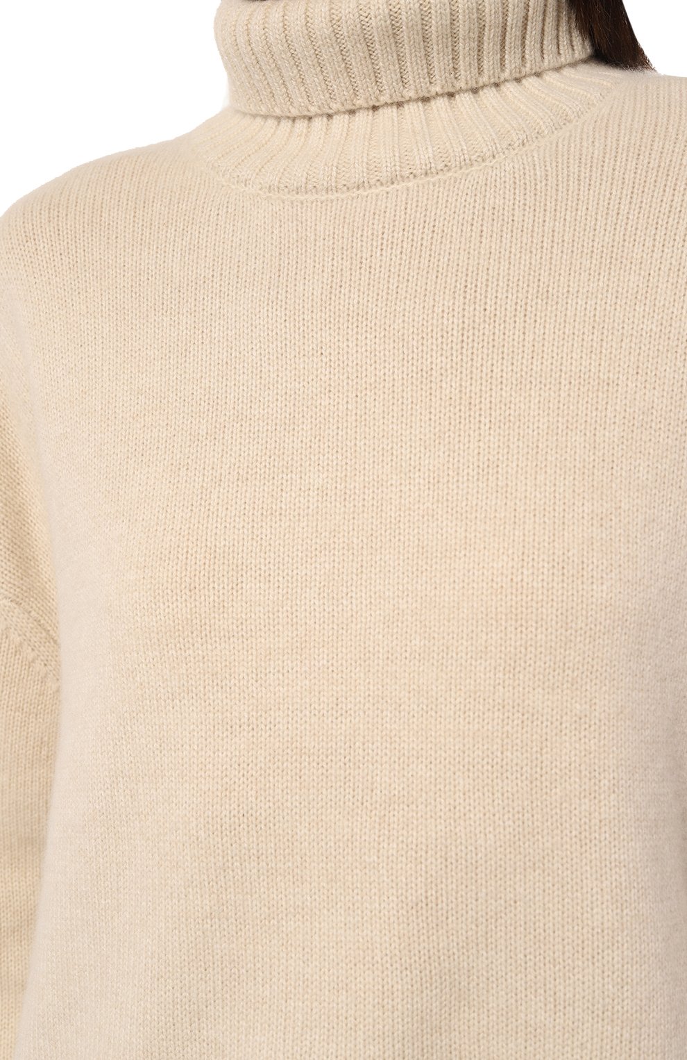 Кашемировый свитер ADDICTED кремового цвета по цене 77800 руб., арт. MK840, фото 5 Кашемировый свитер ADDICTED, арт. MK840, фото 5