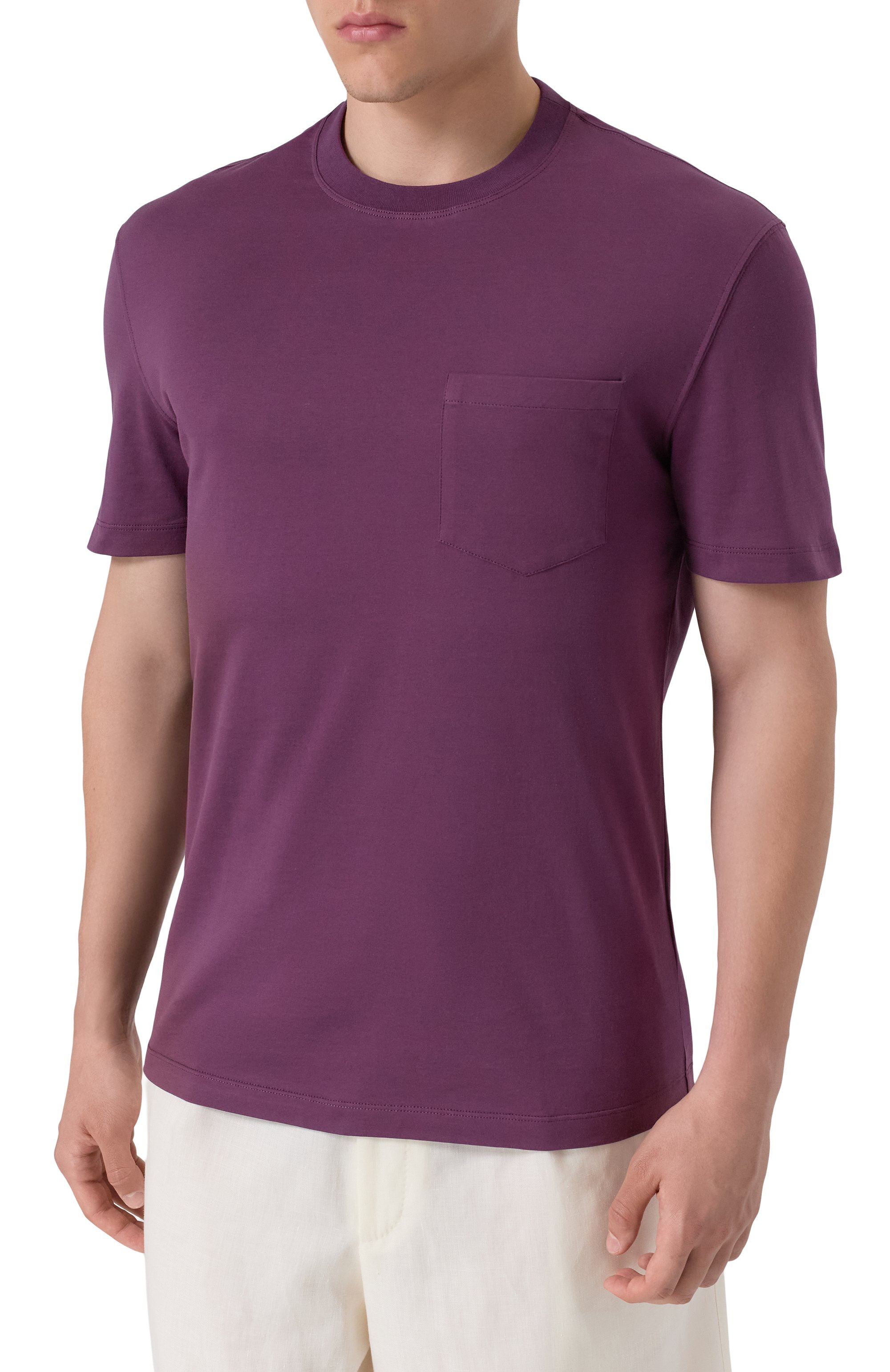 Хлопковая футболка BRUNELLO CUCINELLI, арт. M0B131376, фото 3