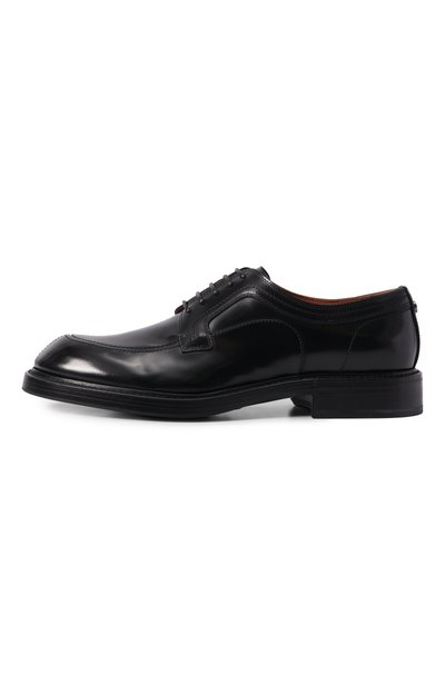 Кожаные дерби gonzaga DOLCE & GABBANA черного цвета по цене 134000 руб., арт. A10923/A0881, фото 3 Кожаные дерби gonzaga DOLCE & GABBANA, арт. A10923/A0881, фото 3