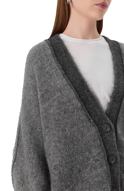 Шерстяной кардиган ISABEL BENENATO, арт. DK620F25, фото 5
