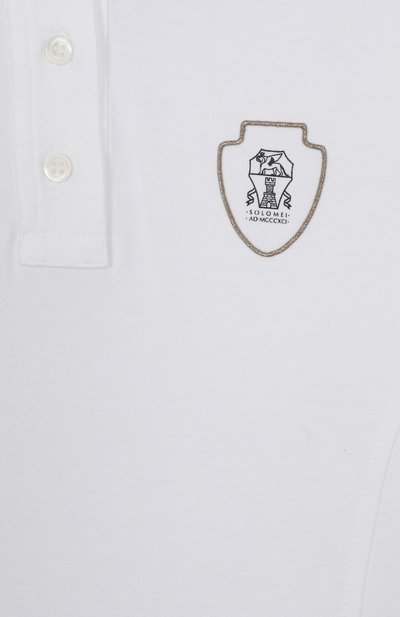 Хлопковое поло BRUNELLO CUCINELLI, арт. B0T81T441C, фото 3