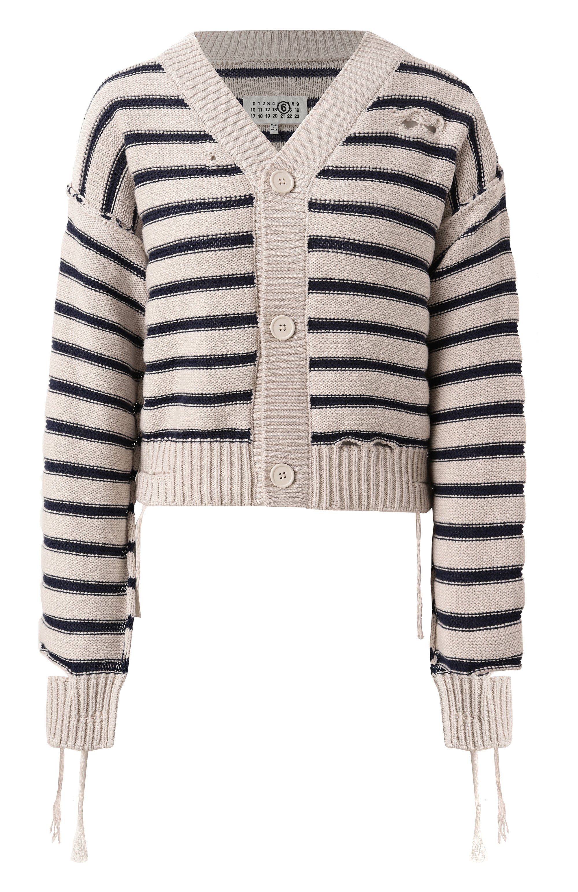 Хлопковый кардиган MM6, арт. S52HP0025/M13080, фото 1