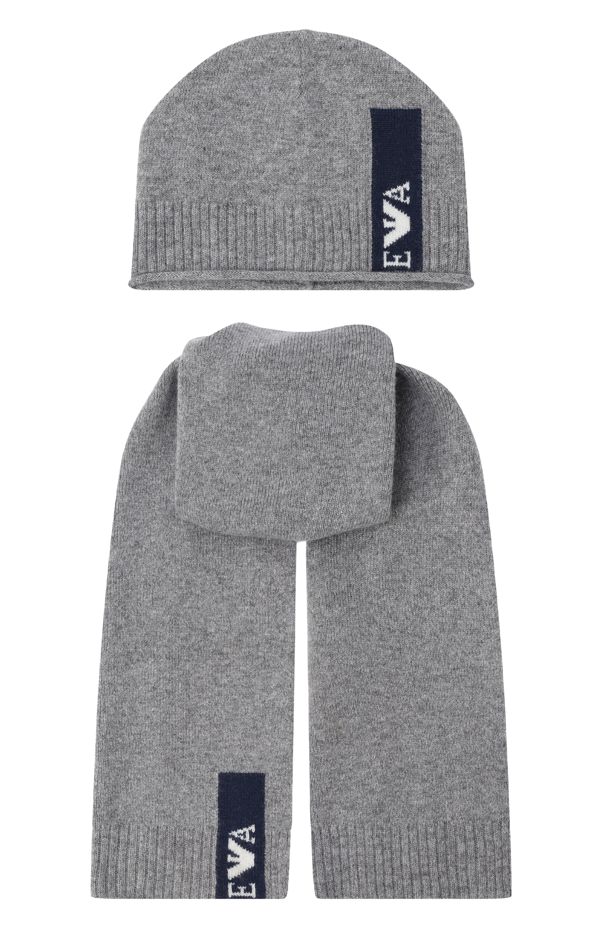 Комплект из шапки и шарфа EMPORIO ARMANI, арт. EB000812/AF17340, фото 1