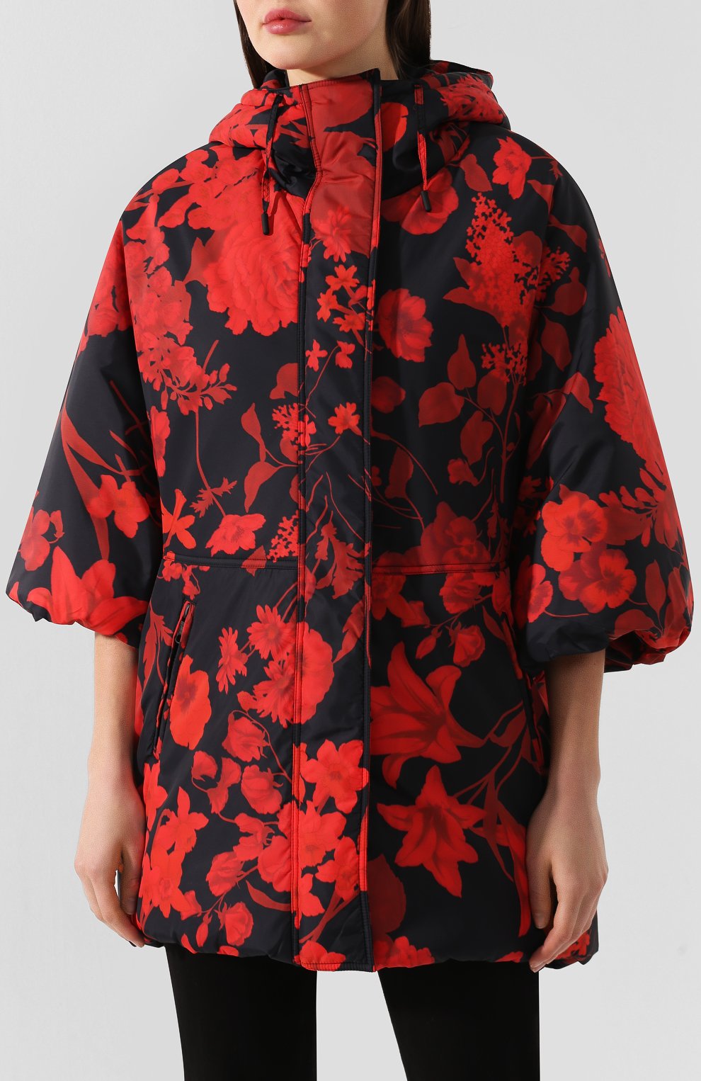 Пуховик с принтом VALENTINO, арт. SB3CJ1304RS, фото 3