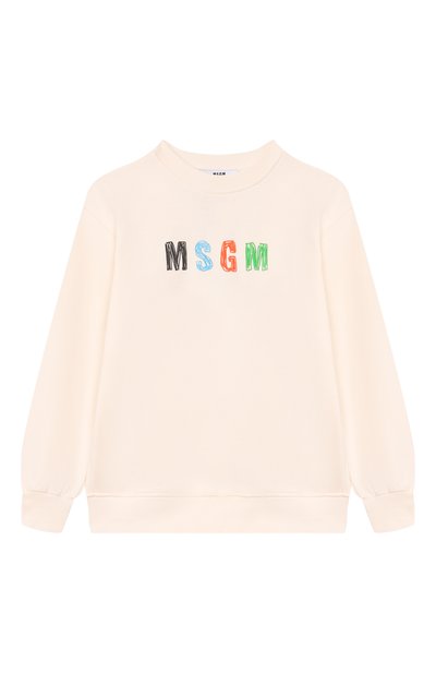 Хлопковый свитшот MSGM KIDS, арт. S6MSJBSW237