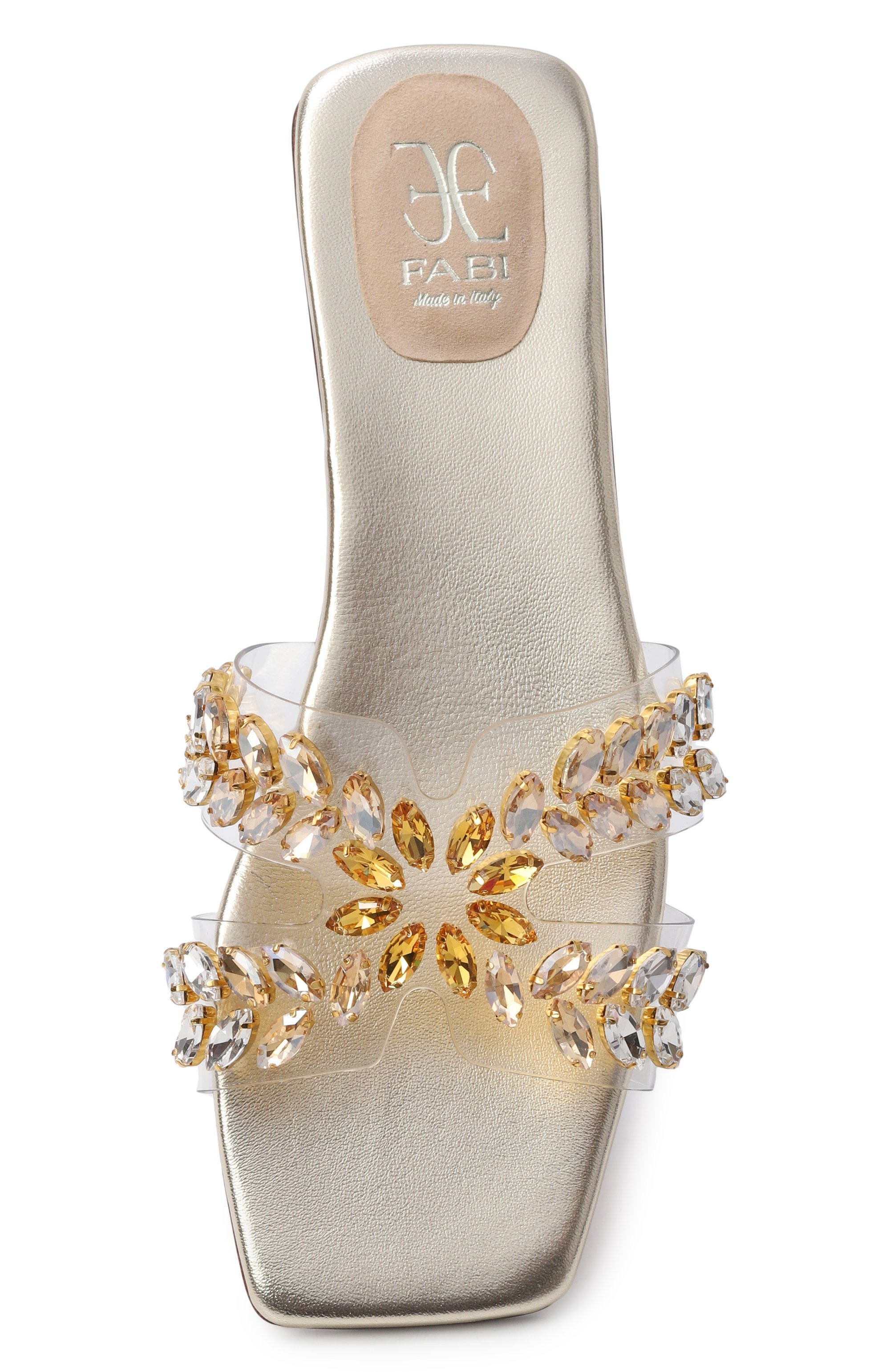 Шлепанцы FABI, арт. FD8964/TRASP+LEATHER, фото 6