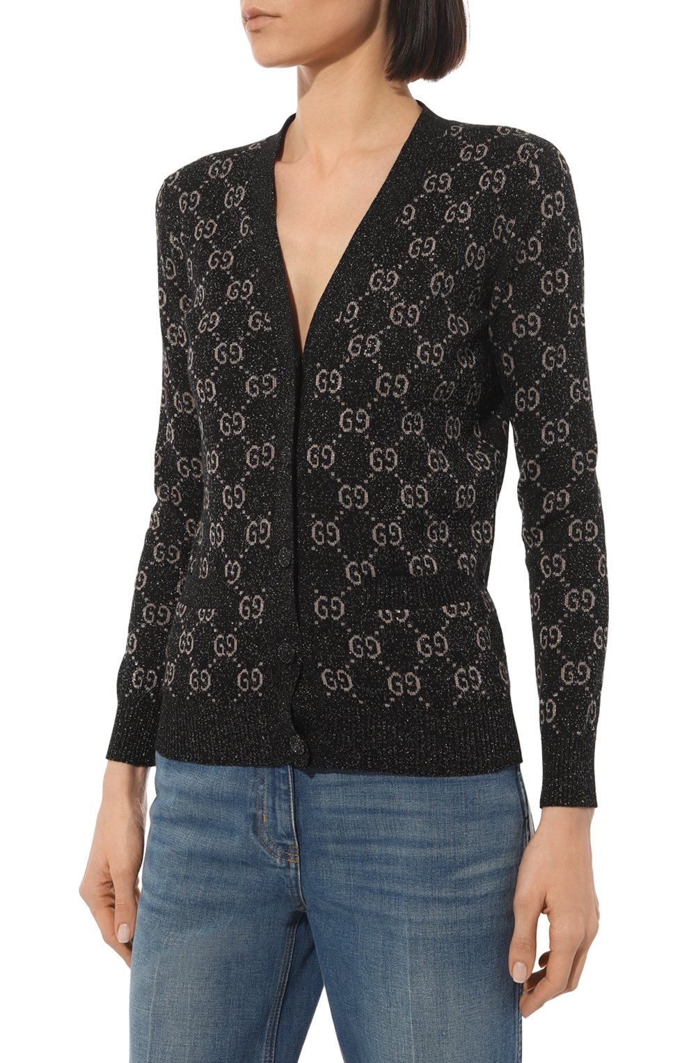 Хлопковый кардиган GUCCI, арт. 678434 XKB54, фото 3