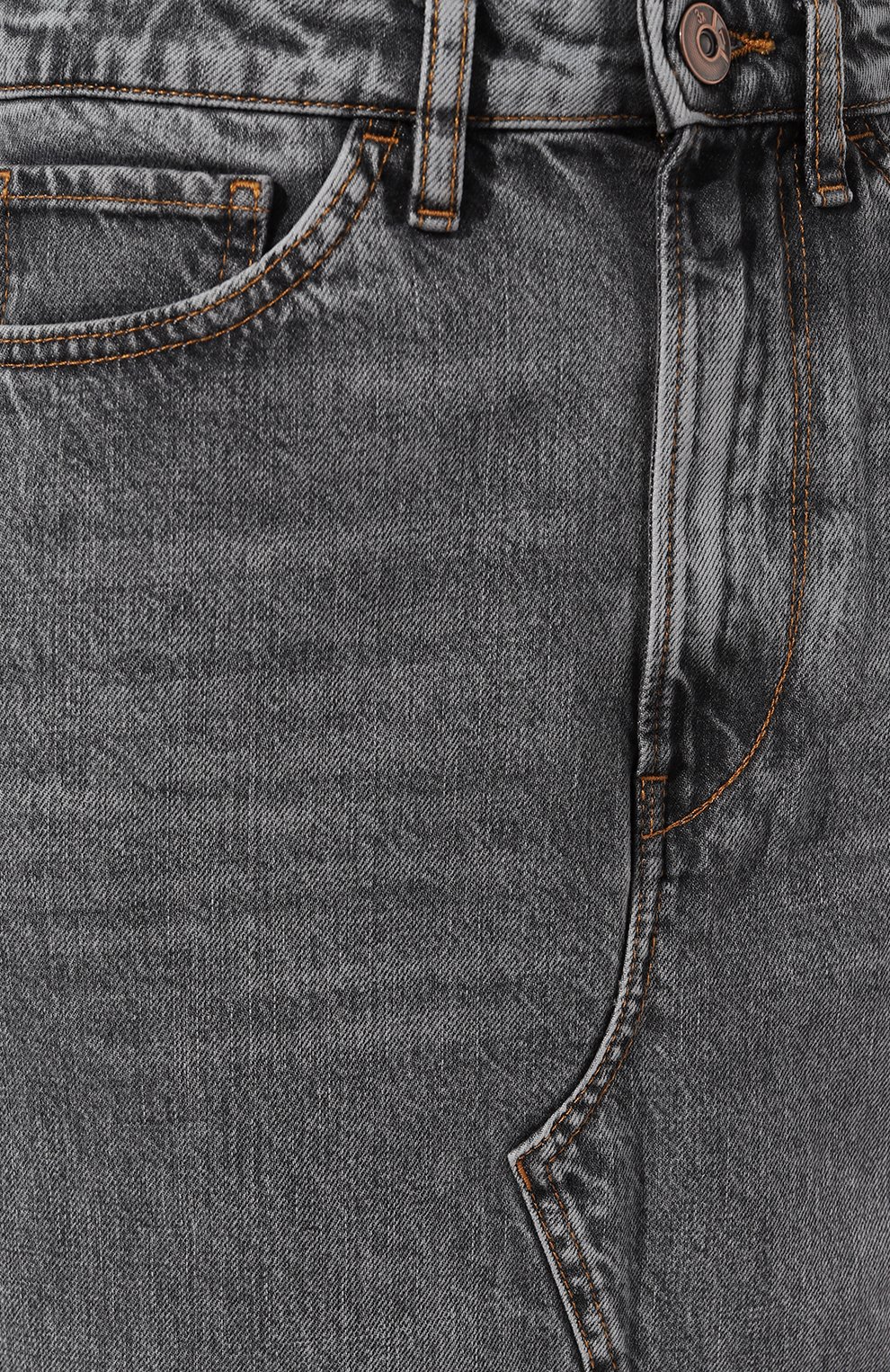 Джинсовая юбка 3X1 серого цвета по цене 35150 руб., арт. 31-WS2003-DR0134/BR0NX, фото 5 Джинсовая юбка 3X1, арт. 31-WS2003-DR0134/BR0NX, фото 5