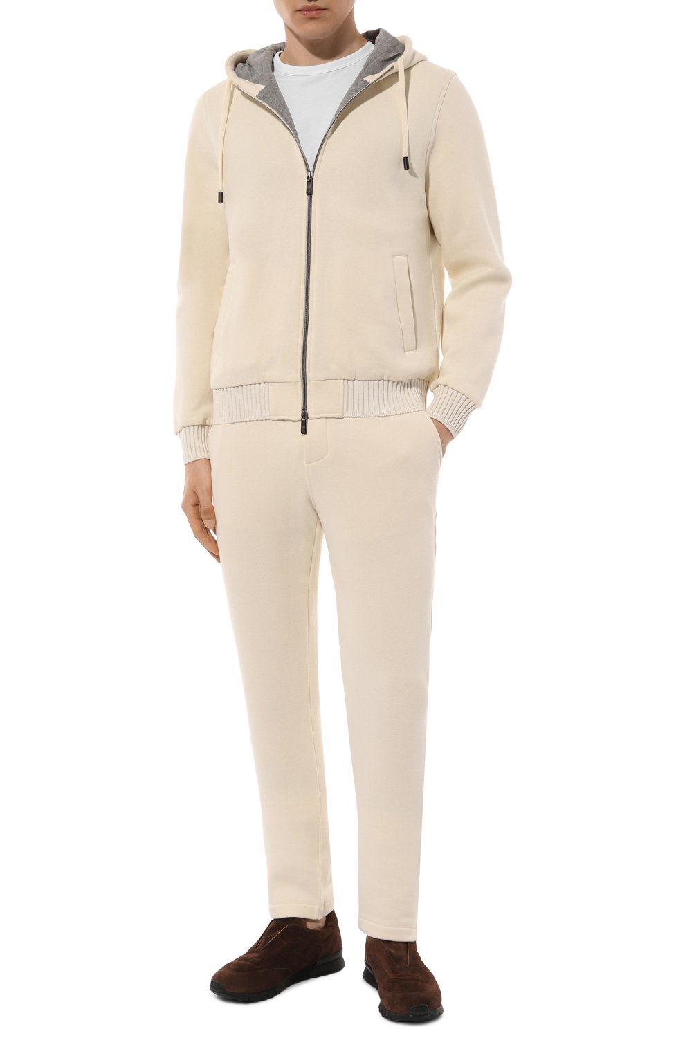 Хлопковые брюки CAPOBIANCO, арт. 17M703.FW00., фото 2