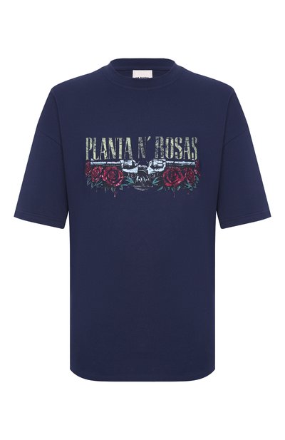 Женская хлопковая футболка PLANTA ROSA, арт. PR/T01/PLANTA-ROSAS/220VELVET
