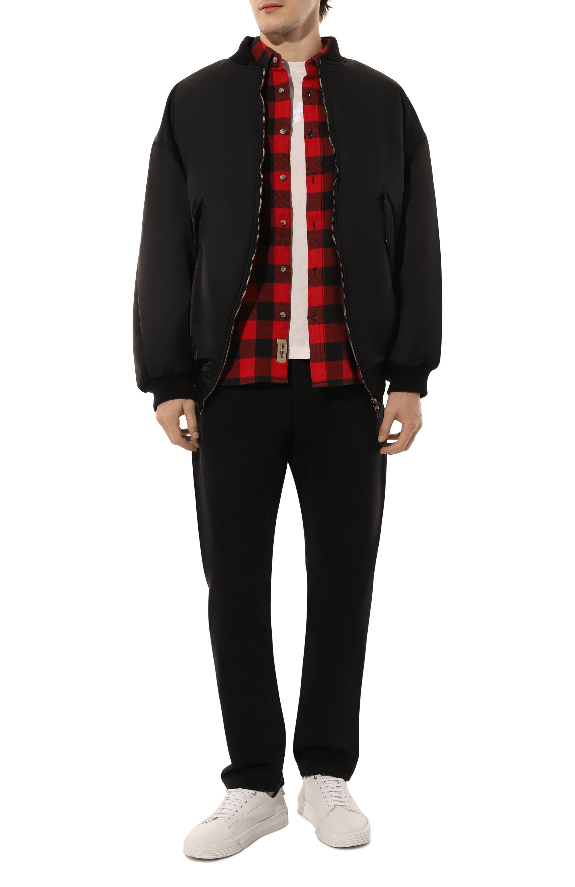 Хлопковая рубашка WOOLRICH, арт. CFWOSI0143MRUT3505, фото 2