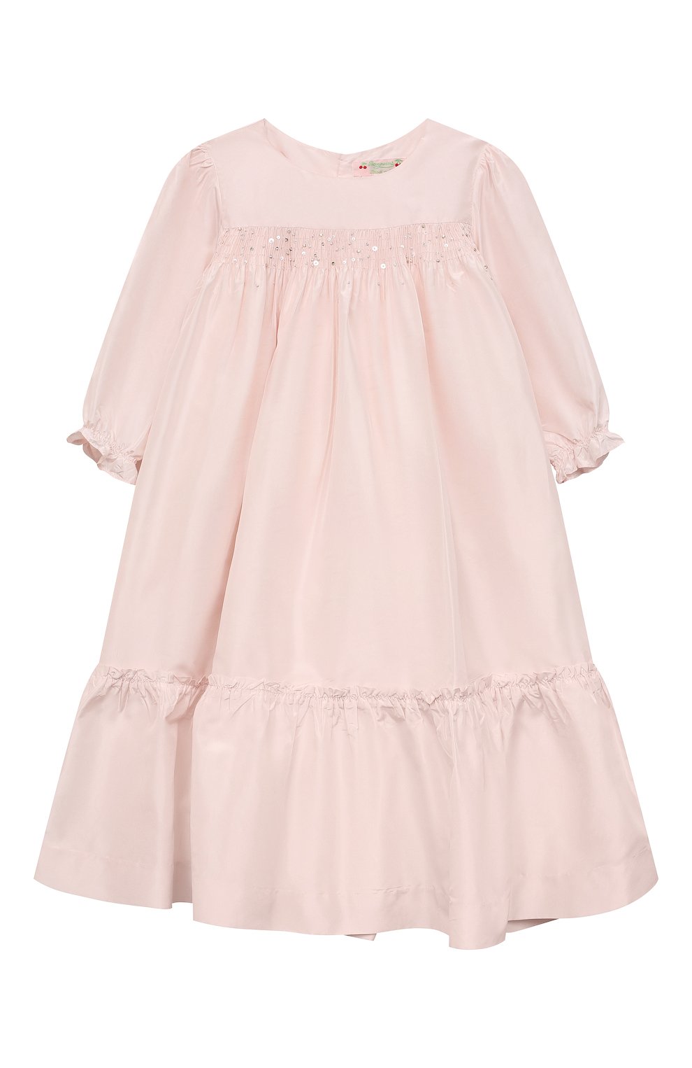 Шелковое платье BONPOINT розового цвета по цене 72100 руб., арт. W01GDRWO5101(021)_864622, фото 1 Шелковое платье BONPOINT, арт. W01GDRWO5101(021)_864622, фото 1