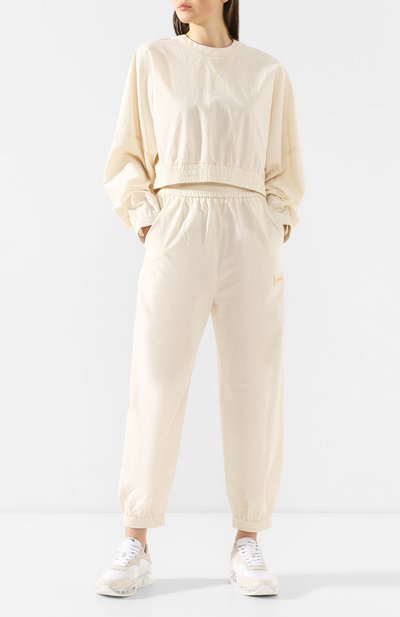 Хлопковый топ NANUSHKA кремового цвета по цене 43500 руб., арт. GUNNER_CREME_JAPANESE SHIRTING, фото 2 Хлопковый топ NANUSHKA, арт. GUNNER_CREME_JAPANESE SHIRTING, фото 2
