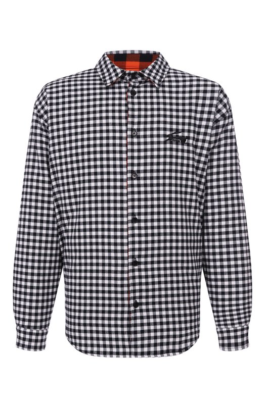 Двусторонняя куртка-рубашка MSGM 3940MH23/257502 Чёрно-белый 3940MH23/257502