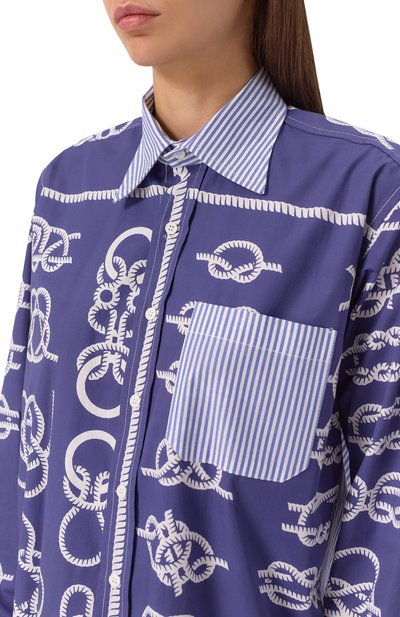 Хлопковая рубашка FORTE DEI MARMI COUTURE, арт. 25SF5123, фото 5