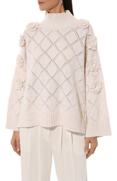 Свитер из шерсти и кашемира ELIE SAAB, арт. T0128, фото 3