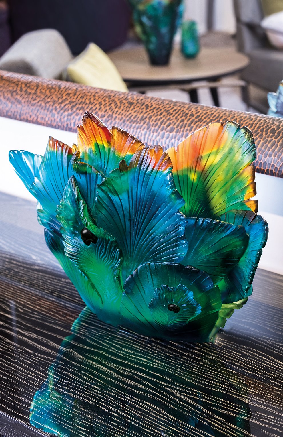 Ваза fleur de paon medium DAUM, арт. 05693, фото 3