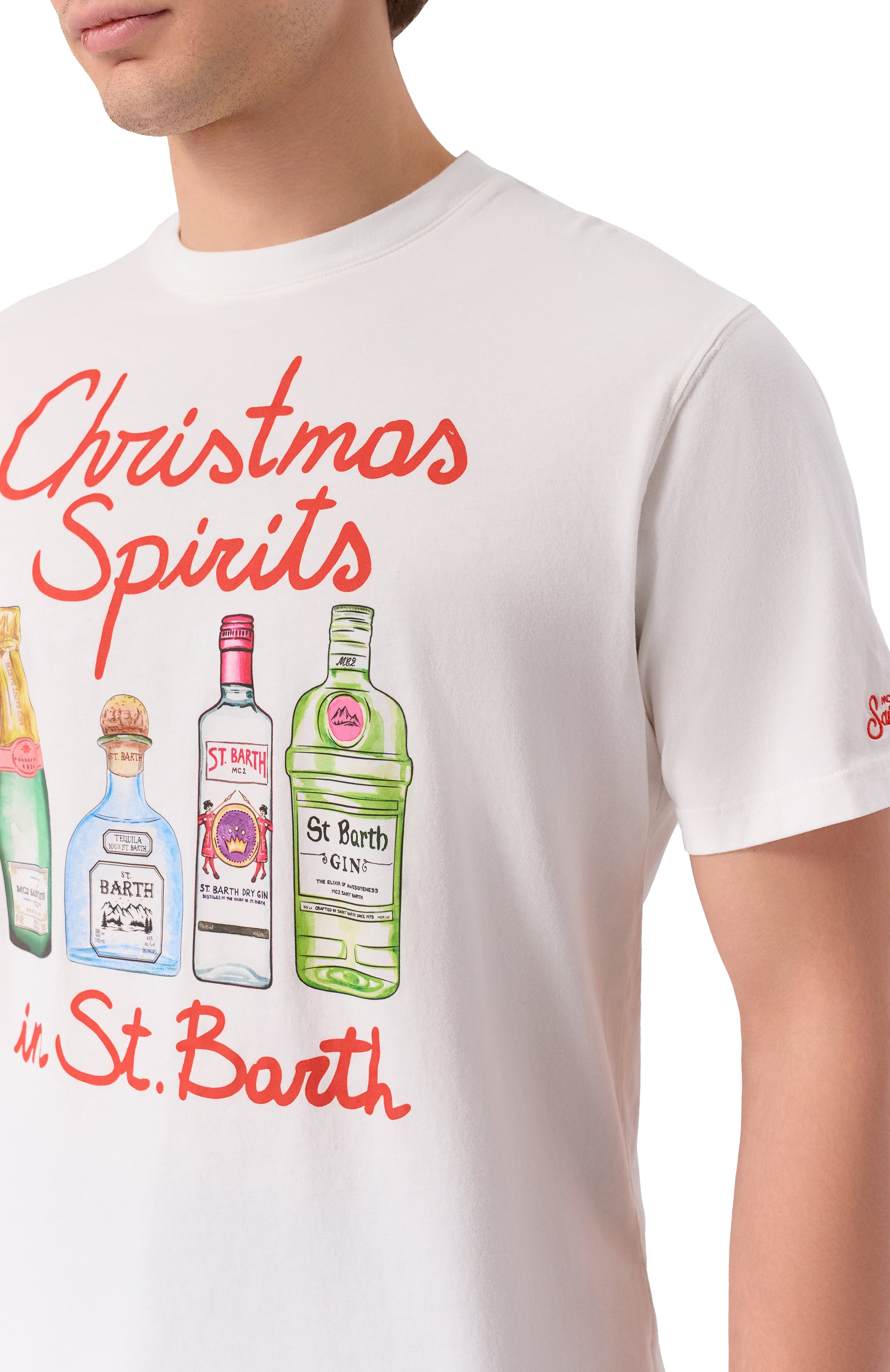 Хлопковая футболка MC2 SAINT BARTH, арт. ARN0004-02863I/ARN0TT WARM, фото 5