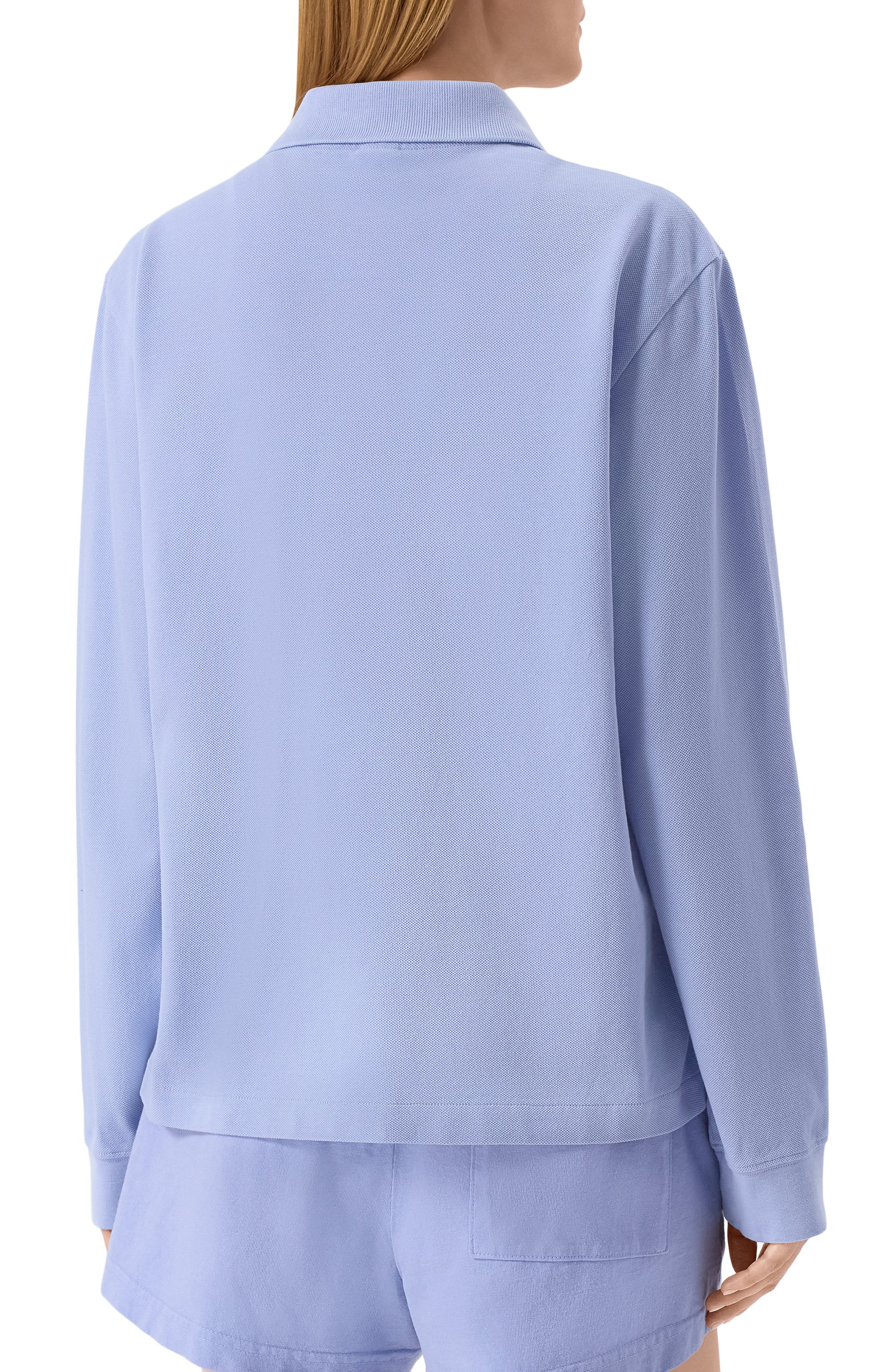 Хлопковое поло SPORTY AND RICH, арт. T0086612244BL59, фото 4