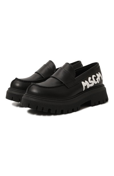 Кожаные лоферы MSGM KIDS, арт. 76260/20-27