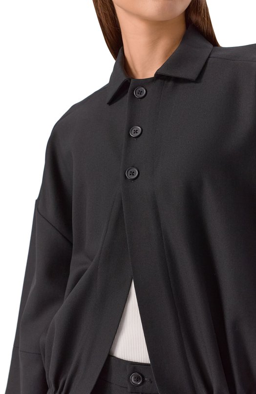 Шерстяная рубашка Aya Muse AMR2654 Чёрный  AMR2654 Фото 5