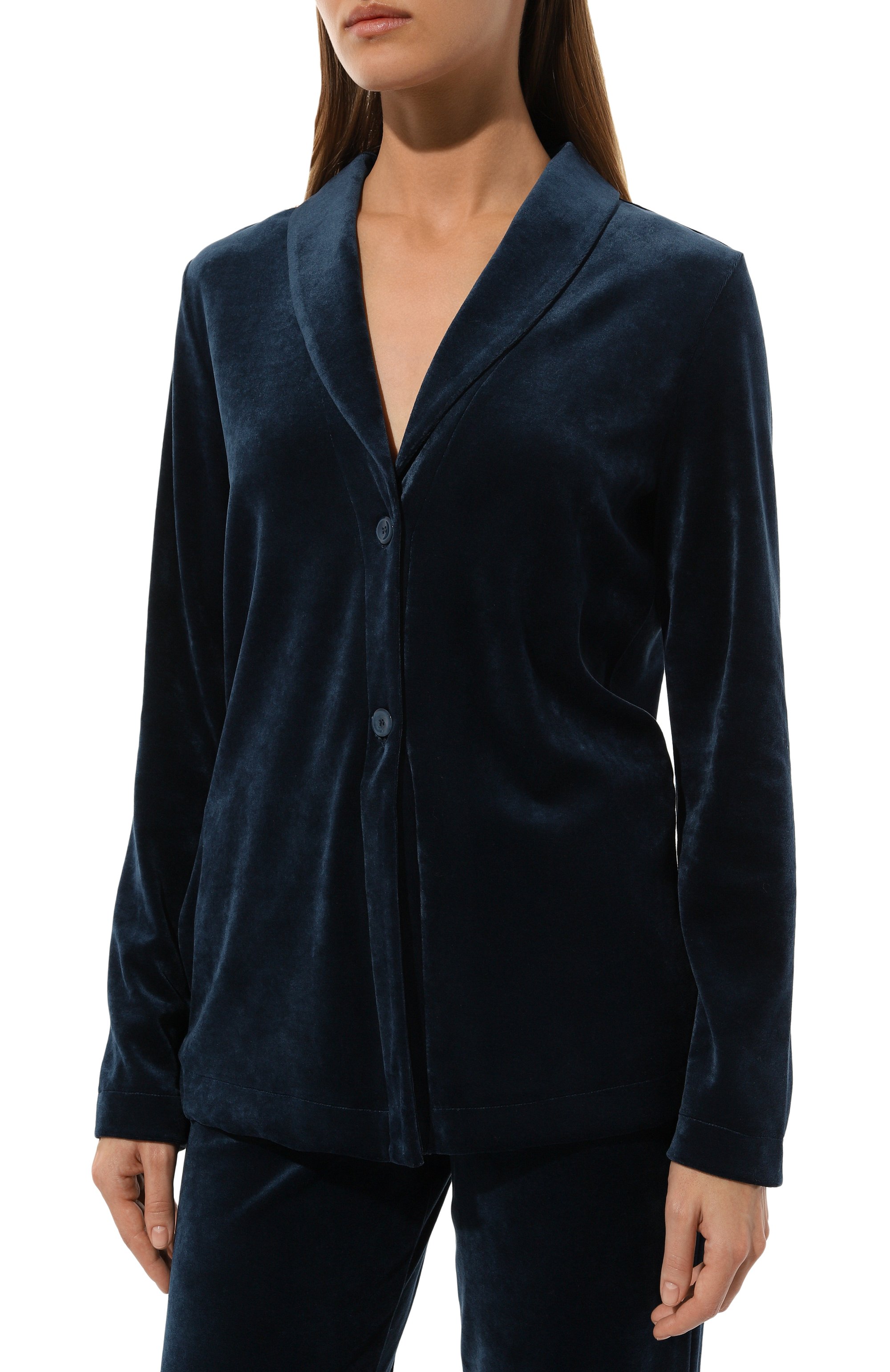 Бархатный кардиган HANRO, арт. 078860, фото 3