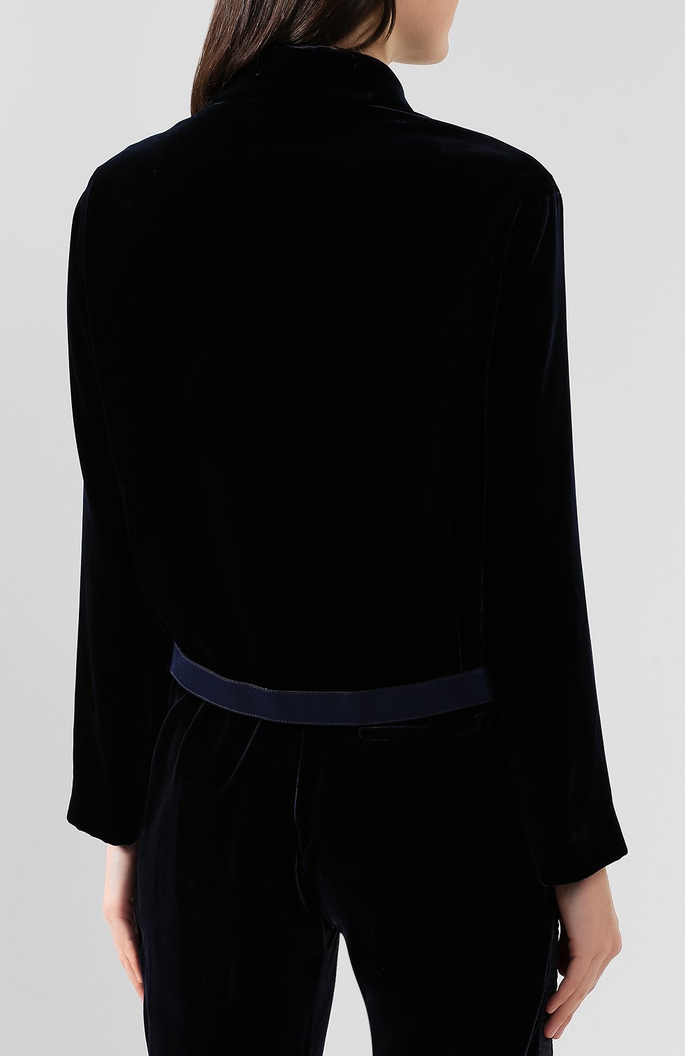 Жакет из смеси вискозы и шелка GIORGIO ARMANI, арт. 9WHGG0C4/T0024, фото 4