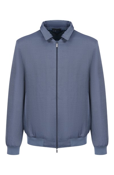 Loro Piana 青色 ブルゾン Мужской синий двусторонний бомбер LORO PIANA купить в