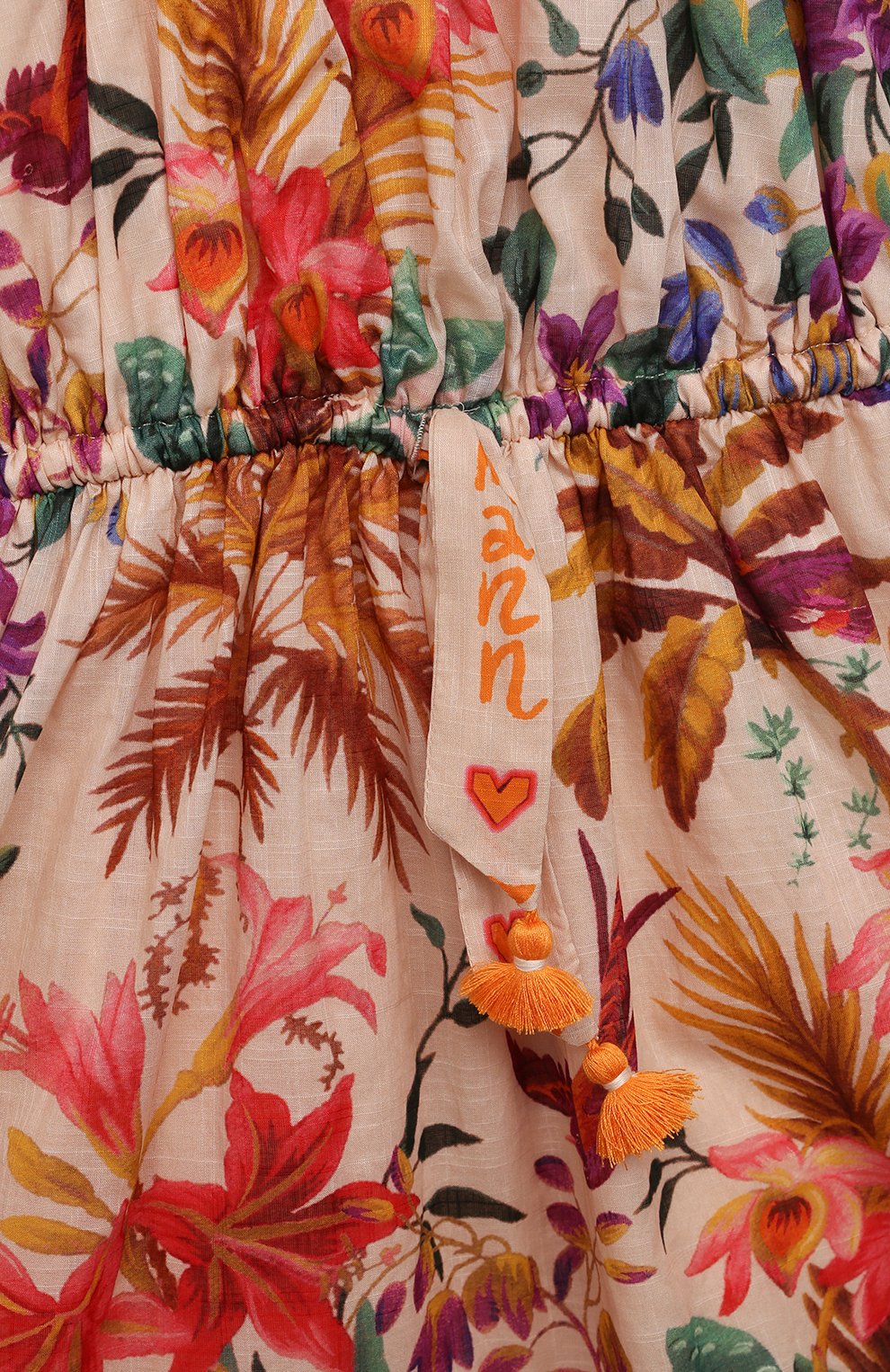 Хлопковый сарафан ZIMMERMANN, арт. 1897DRTR0, фото 3