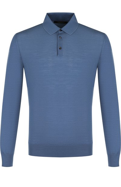 Шерстяное поло с длинными рукавами ZEGNA, арт. URM00/132, фото 1