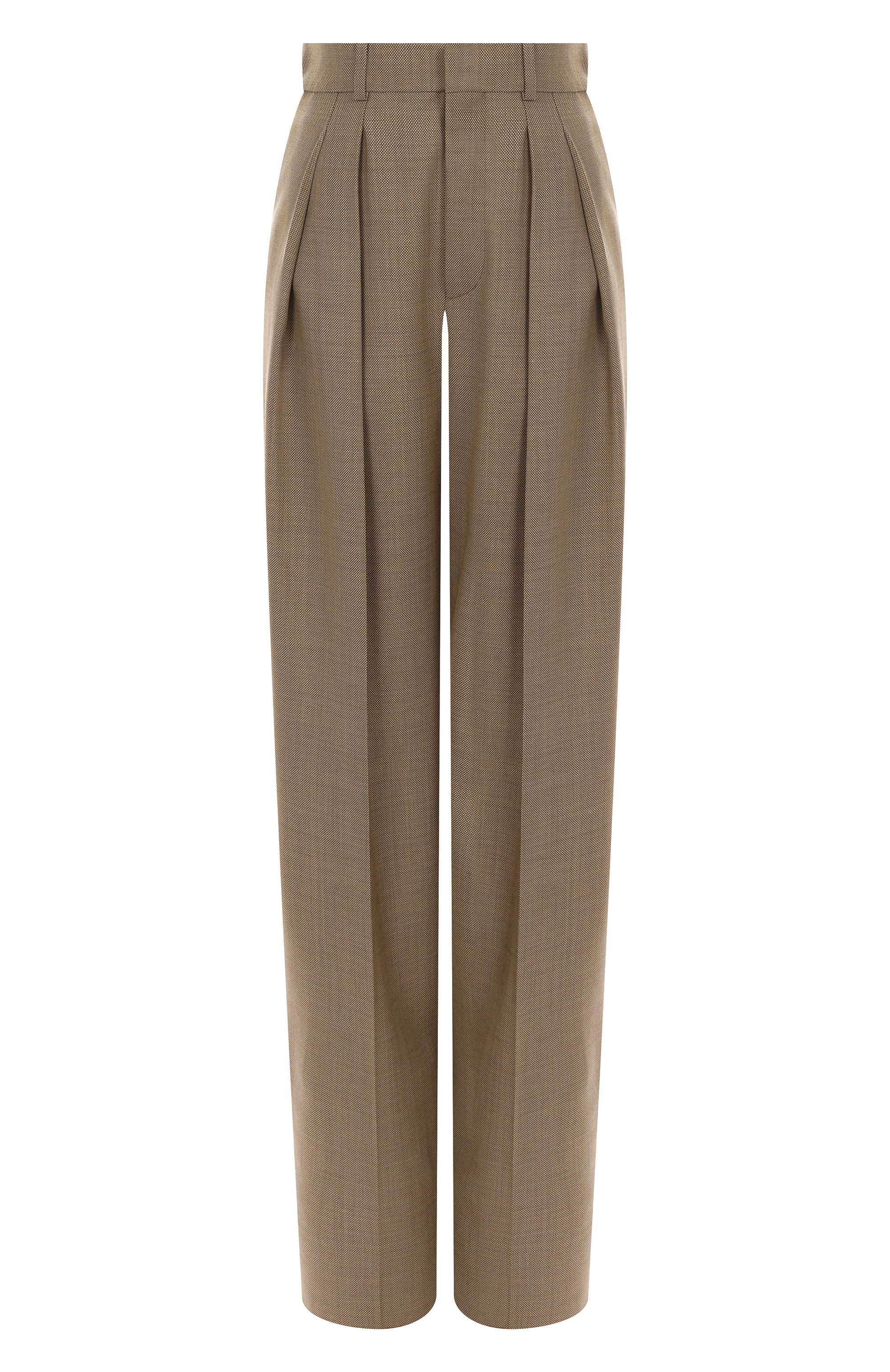 Шерстяные брюки SAINT LAURENT, арт. 824389/Y1I25, фо�то 1