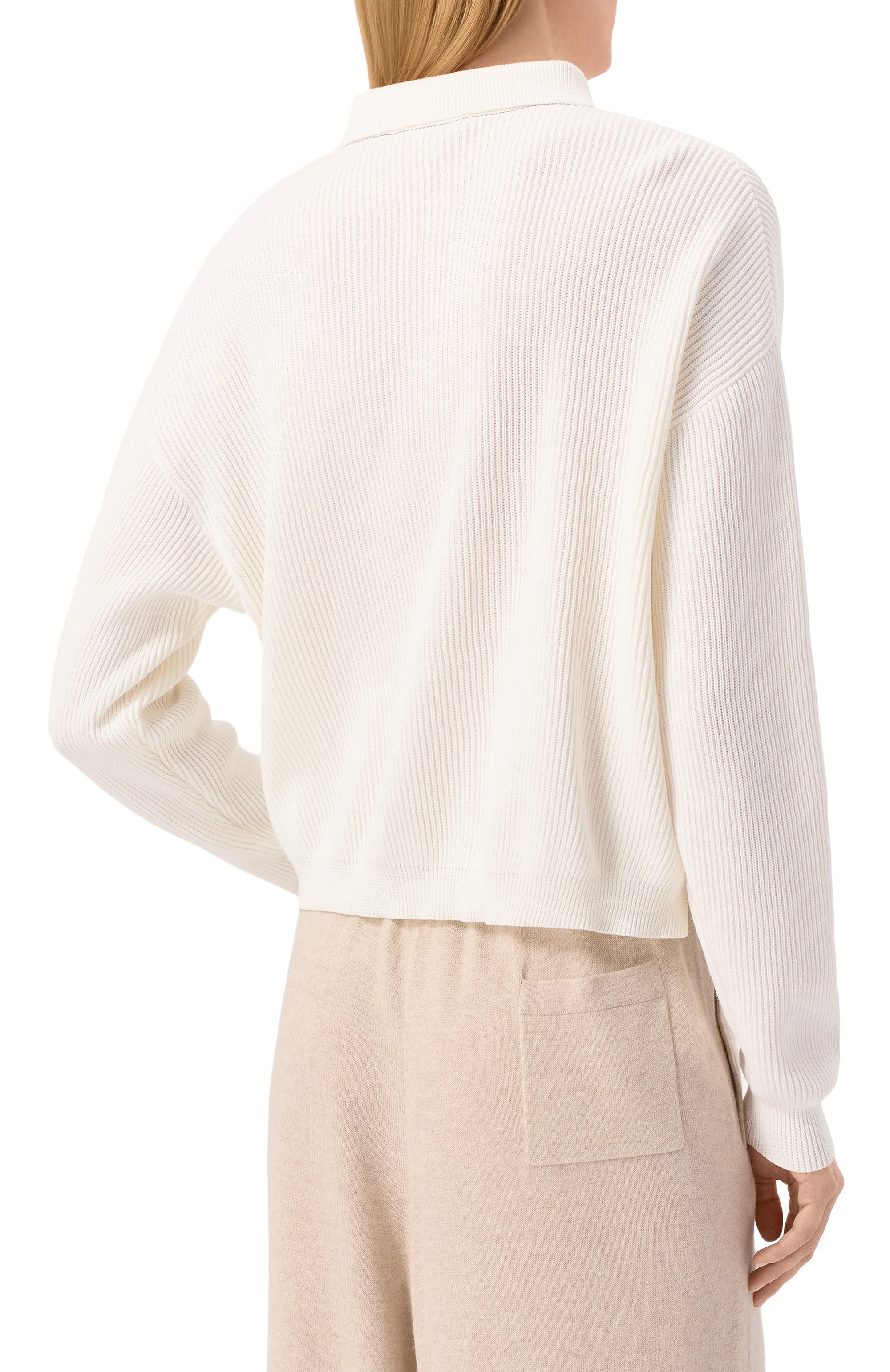 Хлопковое поло BRUNELLO CUCINELLI, арт. M19194705, фото 4