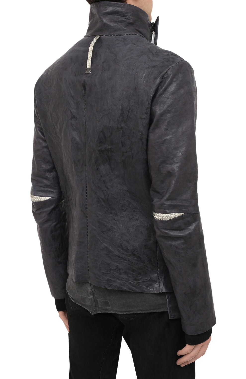 Кожаная куртка ISAAC SELLAM, арт. DEPASSE-CRASSE-P0UILLE, фото 5