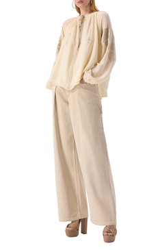 Шелковая блузка  ISABEL MARANT, арт. HT0597FA/C1J07I, фото 2
