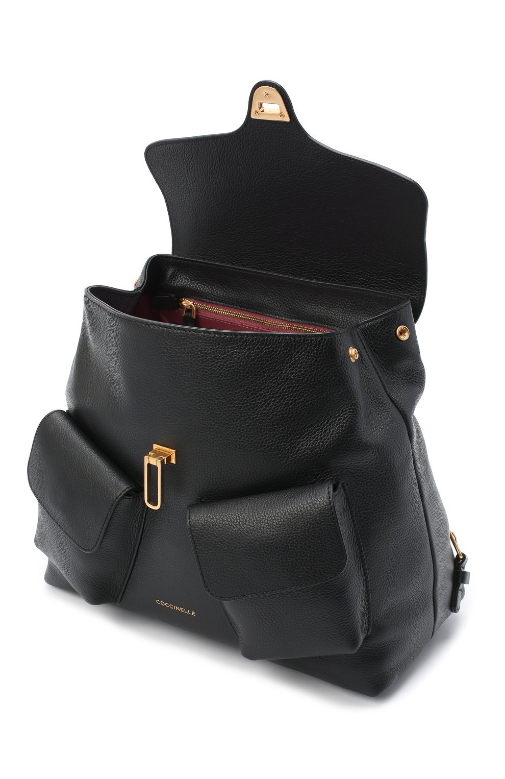 Рюкзак beat soft medium COCCINELLE черного цвета по цене 46200 руб., арт. E1 GF6 14 01 01, фото 4 Рюкзак beat soft medium COCCINELLE, арт. E1 GF6 14 01 01, фото 4