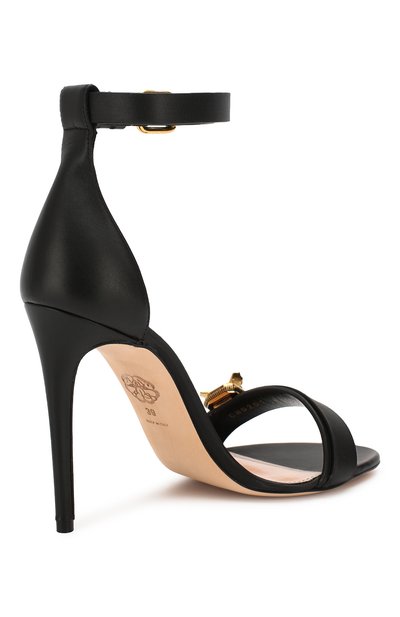 Кожаные босоножки ALEXANDER MCQUEEN, арт. 611730/WHXN2, фото 4