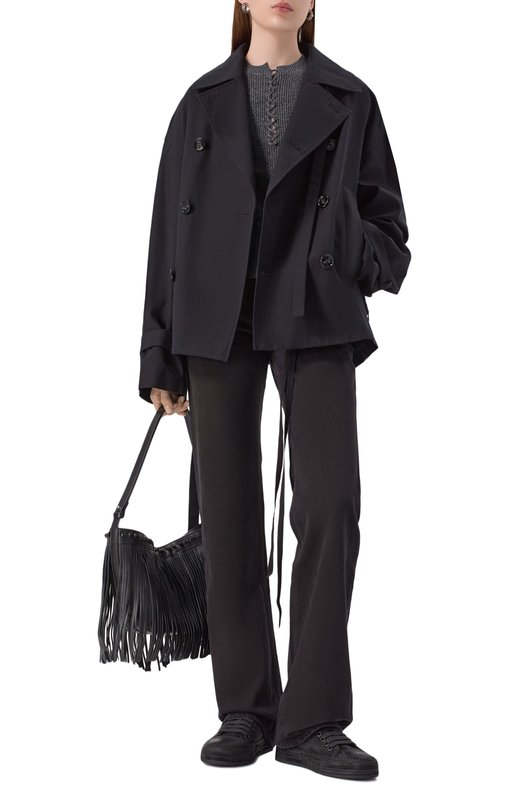 Замшевые кеды Nono Ann Demeulemeester B0012569/LT182 Чёрный  B0012569/LT182 Фото 3