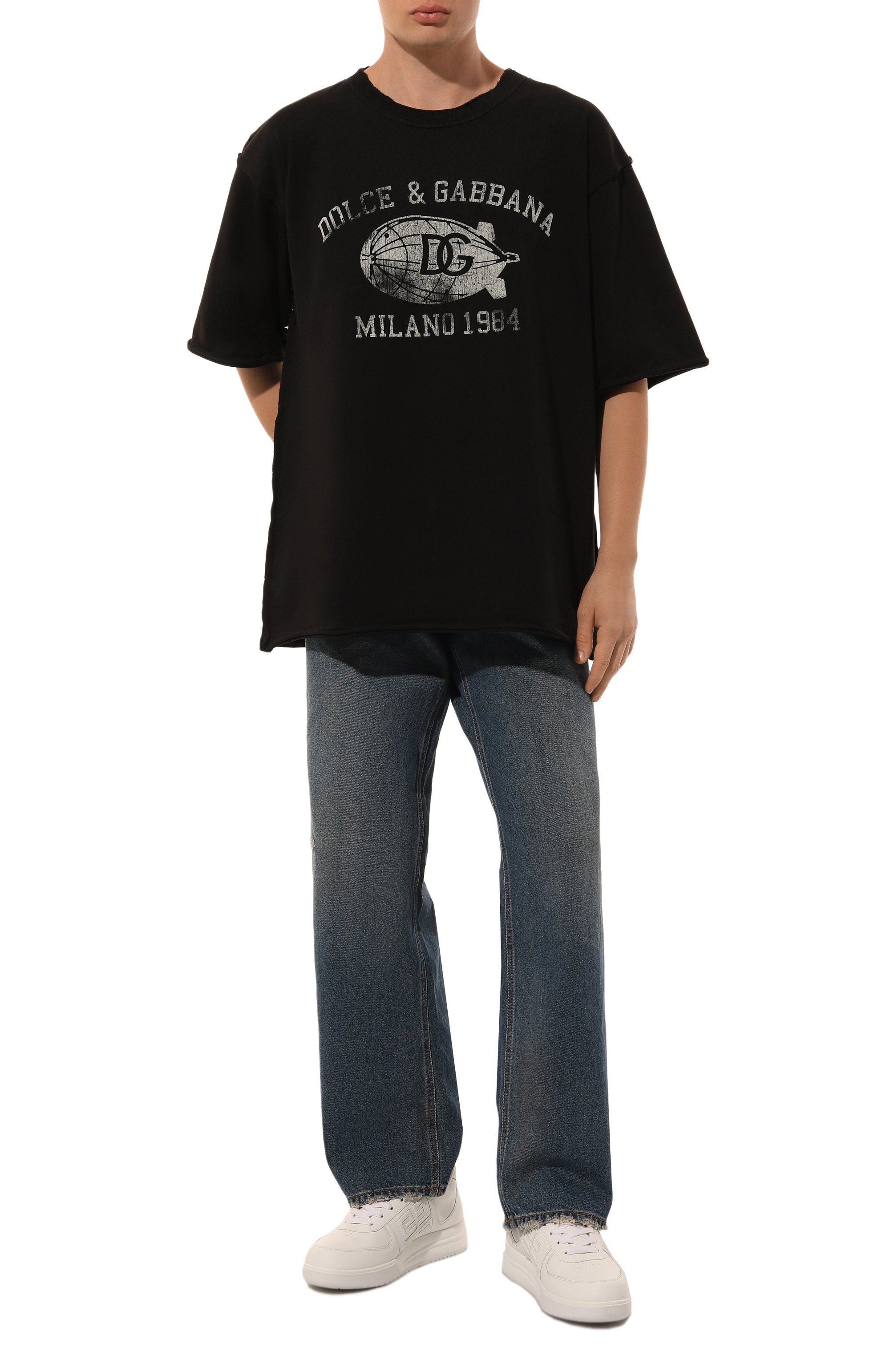 Хлопковая футболка DOLCE & GABBANA, арт. G8RF4T/G7NSX, фото 2
