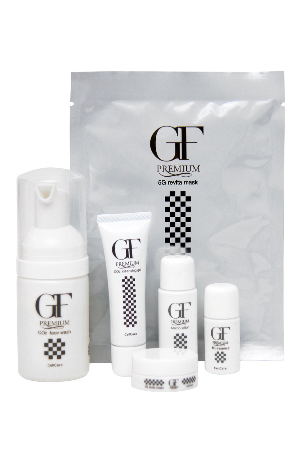 Японская программа для омоложения кожи gf premium kit (2x5+2x10+30ml) AMENITY бесцветного цвета по цене 24750 руб., арт. 4528445120085, фото 1 Японская программа для омоложения кожи gf premium kit (2x5+2x10+30ml) AMENITY, арт. 4528445120085, фото 1