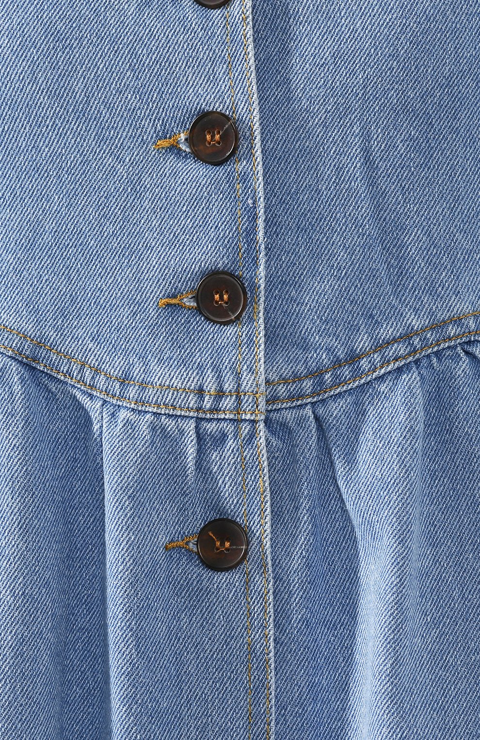 Джинсовое платье NANUSHKA, арт. KAIA_80`S WASH_DENIM, фото 5