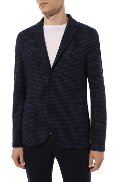 Пиджак из шерсти и хлопка HARRIS WHARF LONDON, арт. C8P22MRA, фото 3